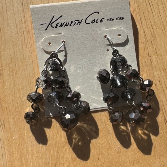 NEW WITH TAGS - Kenneth Cole New York Crystal Drop Earrings - Picture 7 of 9